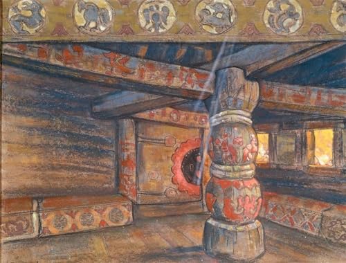 Affiche De Arts Chambre de la Yaroslavna Roerich pour salon cosy