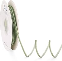 Vista 39 de Ribbli - Cinta de terciopelo marrón de 1 pulgada, carrete continuo de 25 yardas - Cinta navideña marrón para envoltorios de regalo, manualidades