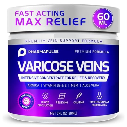 Pharmapulse Varicose & Spider Veins Soothing Leg Cream - Relaxing Leg Cream Formula - Fast-Acting Relief Cream - Expertly Crafted for Optimal Comfort 2oz