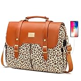 Stuery Laptop Bag for Women, 15.6 Inch Messenger Bag with Rfid Pocket, Cute Girly Computer Bag Brief