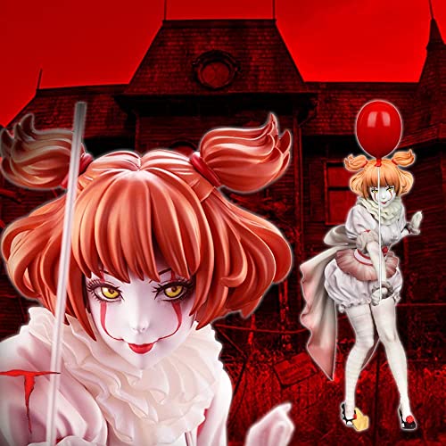 Qekazciet 7.4 Inch Pvc Anime Collection Horror Figure Pennywise Toys Gift Statue Figure Collectible Figures #TOP5