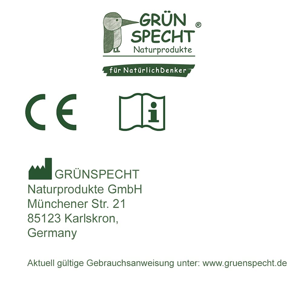 GRÜNSPECHT Bio-gryzak z naturalnego kauczuku dla ząbkujących niemowląt, masuje dziąsła, nie zawiera BPA, miękki, wspomaga motorykę precyzyjną, słoń (639-00), brązowy