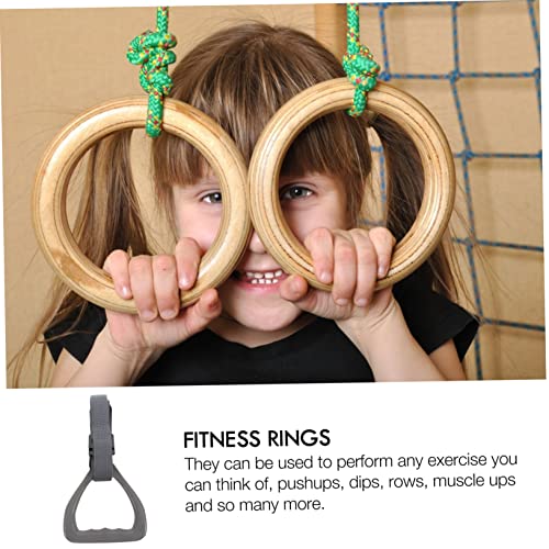 Anillas ajustables de gimnasio UPKOCH 2 piezas con correas gruesas miniatura 7