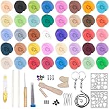 LAMXD Kit de Fieltro de Inicio de Aguja Juego de 109 Piezas,