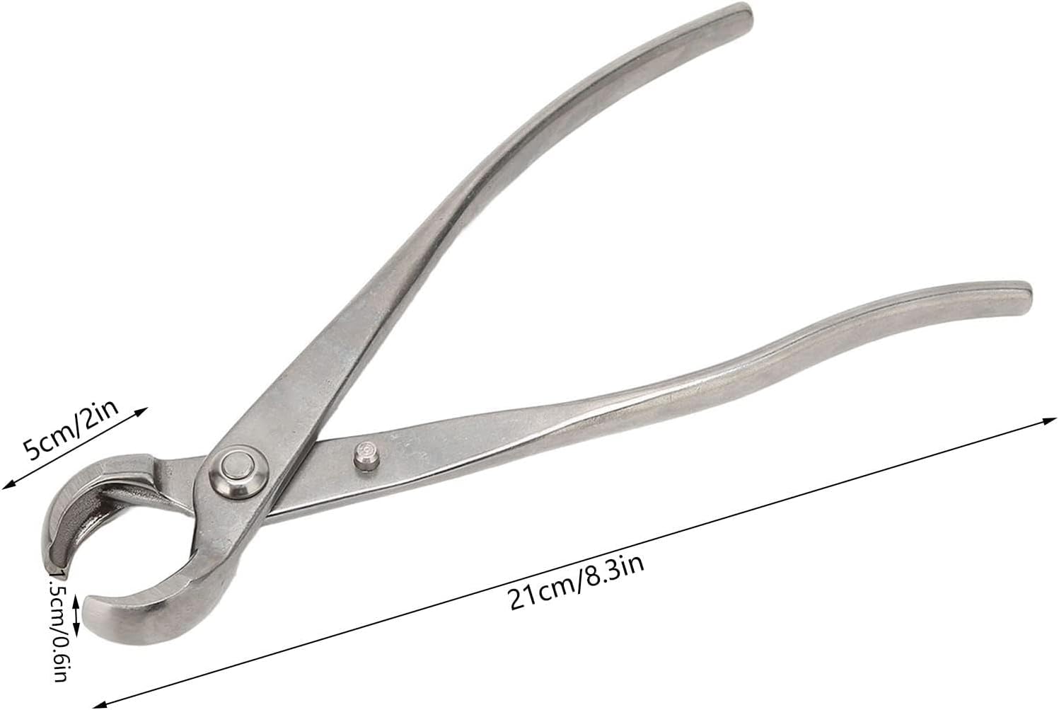 Bonsai Branch Cutter, 210mm Stainless Steel Pruning Scissors, Portable Professional Bonsai Branch Cutter, Gardening Bonsai Styling Tool