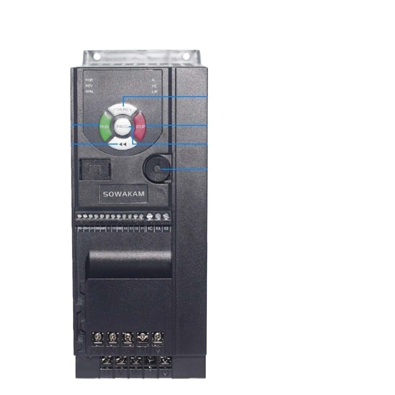 VDOQTLJT ES-100 VFD Inverter Motor Speed Controller Frequency Converter Variable Drive Three-Phase 380V 480V 0.4-11KW(2.2KW)