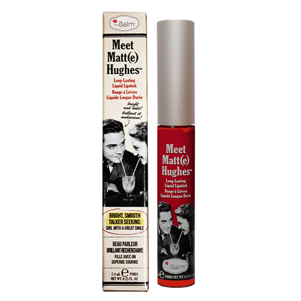 theBalm Meet Matte Hughes Long Lasting Liquid Lipstick, Devoted, 7.4ml-image-6