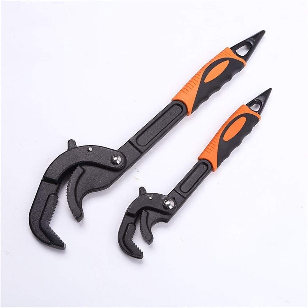 Herramienta de hardware 2 unids/set 10-35/30-60mm llave de tubo Universal herramienta múltiple juego de llaves de acero de alto carbono llave abierta llave inglesa herramientas de mano de fontanero