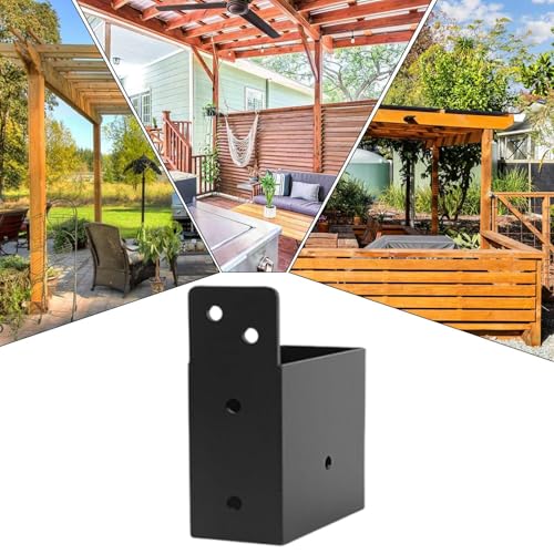 Support bois pour pergola pour stabiliser vos structures extérieures sans risque de rouille - 7