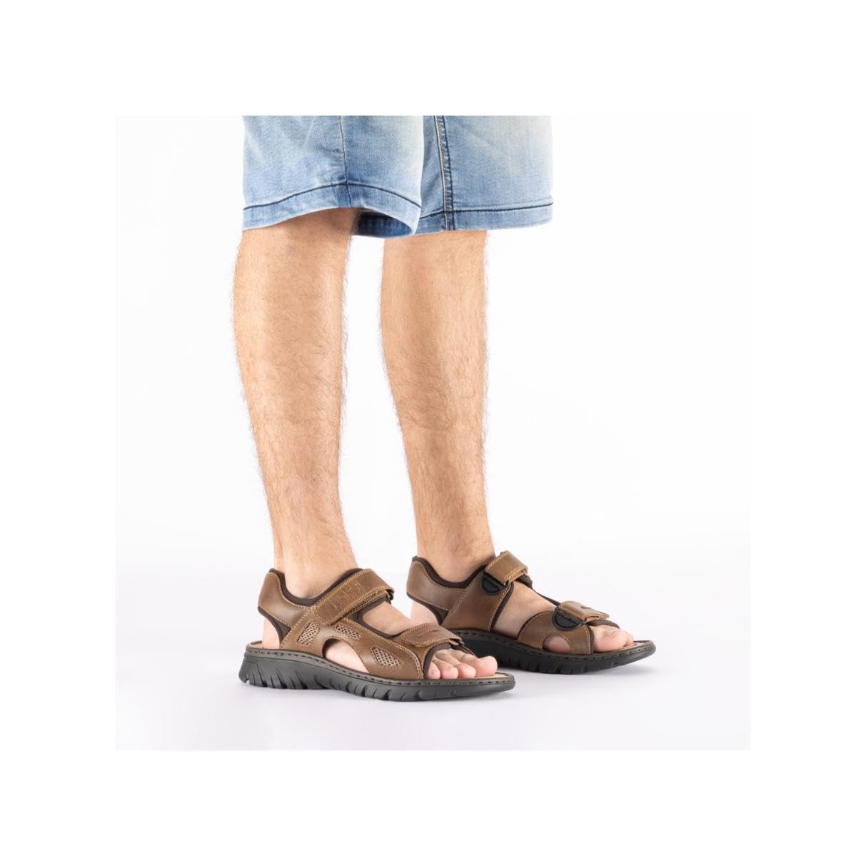 Rieker Herren 26761 Trekking Sandalen