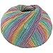 Produktbild LANA GROSSA MW100 Cotton Bamboo Sole Mix | 4-fädiger Baumwoll Klassiker | Handstrickgarn aus 40% Baumwolle, 25% Schurwolle, 20% Viskose (Bambus), 8% Polyamid & 7% Polyester | 100g & 420m Wolle FB6416