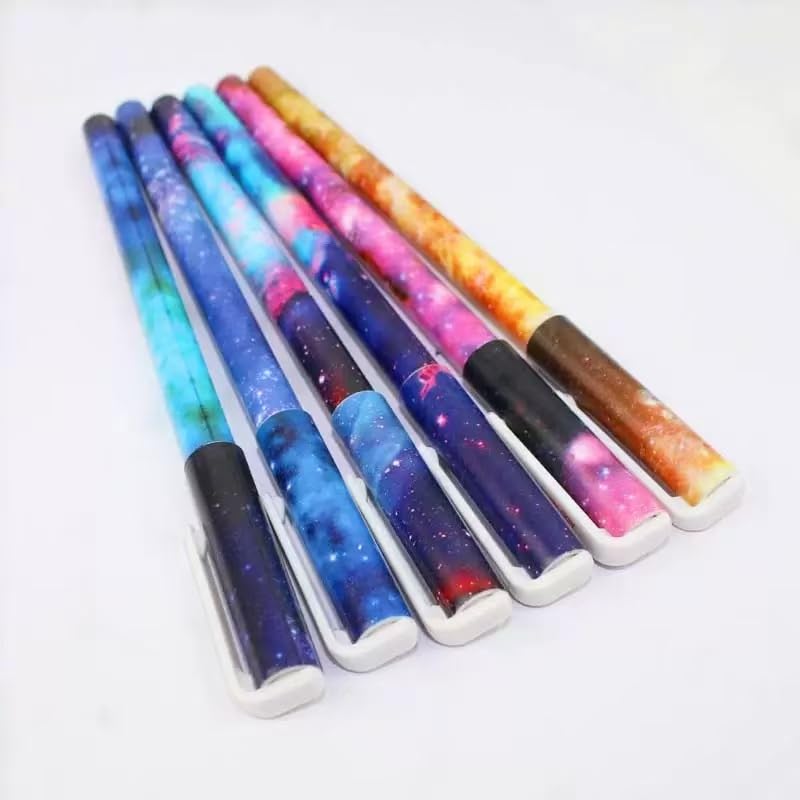 Set 6 bolígrafos de gel multicolor punta fina 0.38 mm miniatura 5