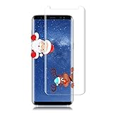 iTURBOS Samsung Galaxy S8 Screen Protector 3D Curved Tempered [Anti-Bubble][9H Hardness][HD Clear][Anti-Scratch][Case Friendly] Glass Screen Film for Samsung Galaxy S8