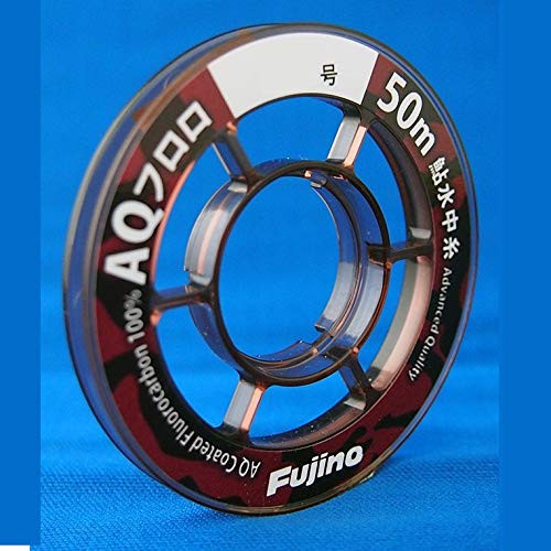 Amazon.co.jp: Fujino(フジノ) ライン AQフロロ鮎水中糸 50m A-107 0.3