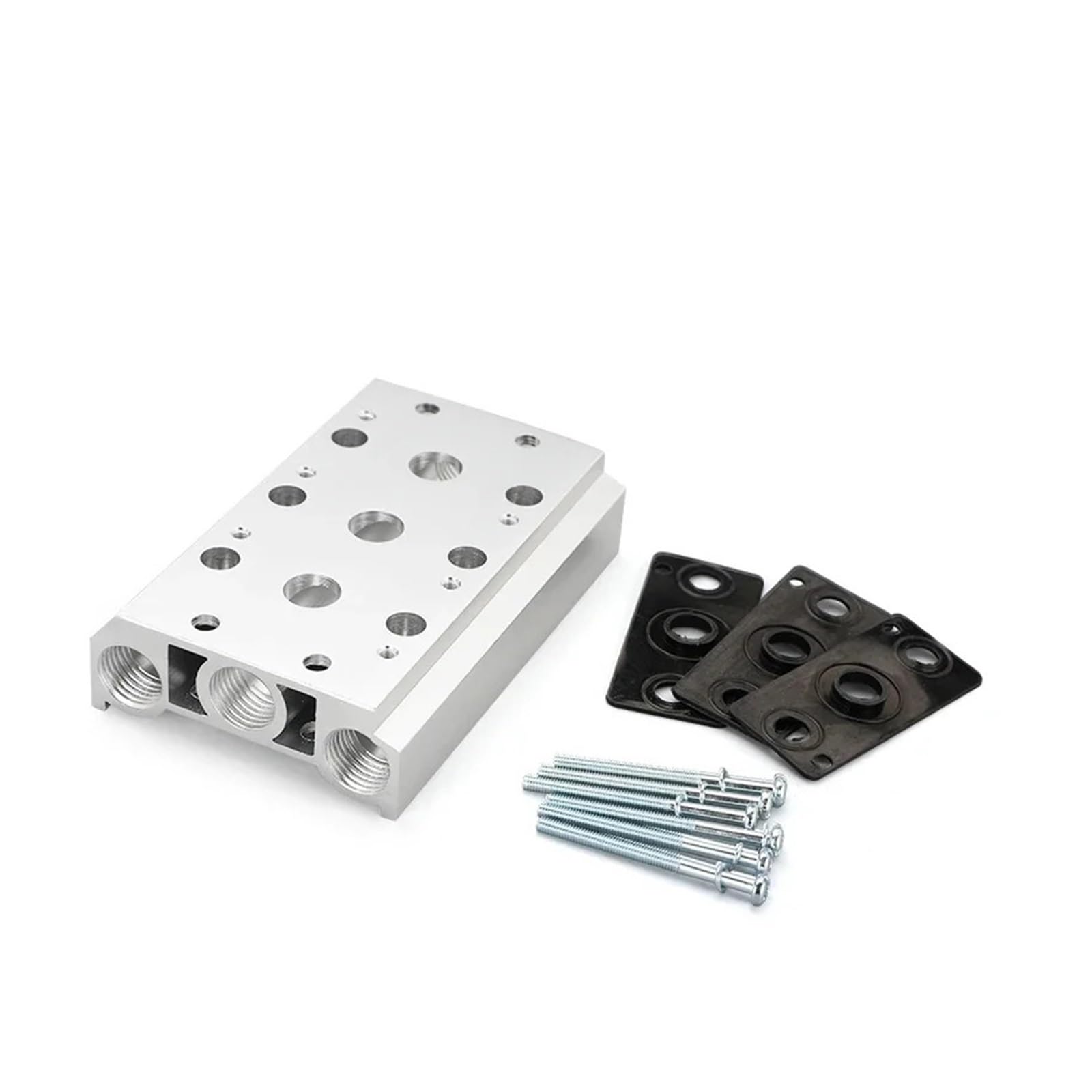 Collecteur de base d'échappement d'air pour électrovannes pneumatiques 4V210