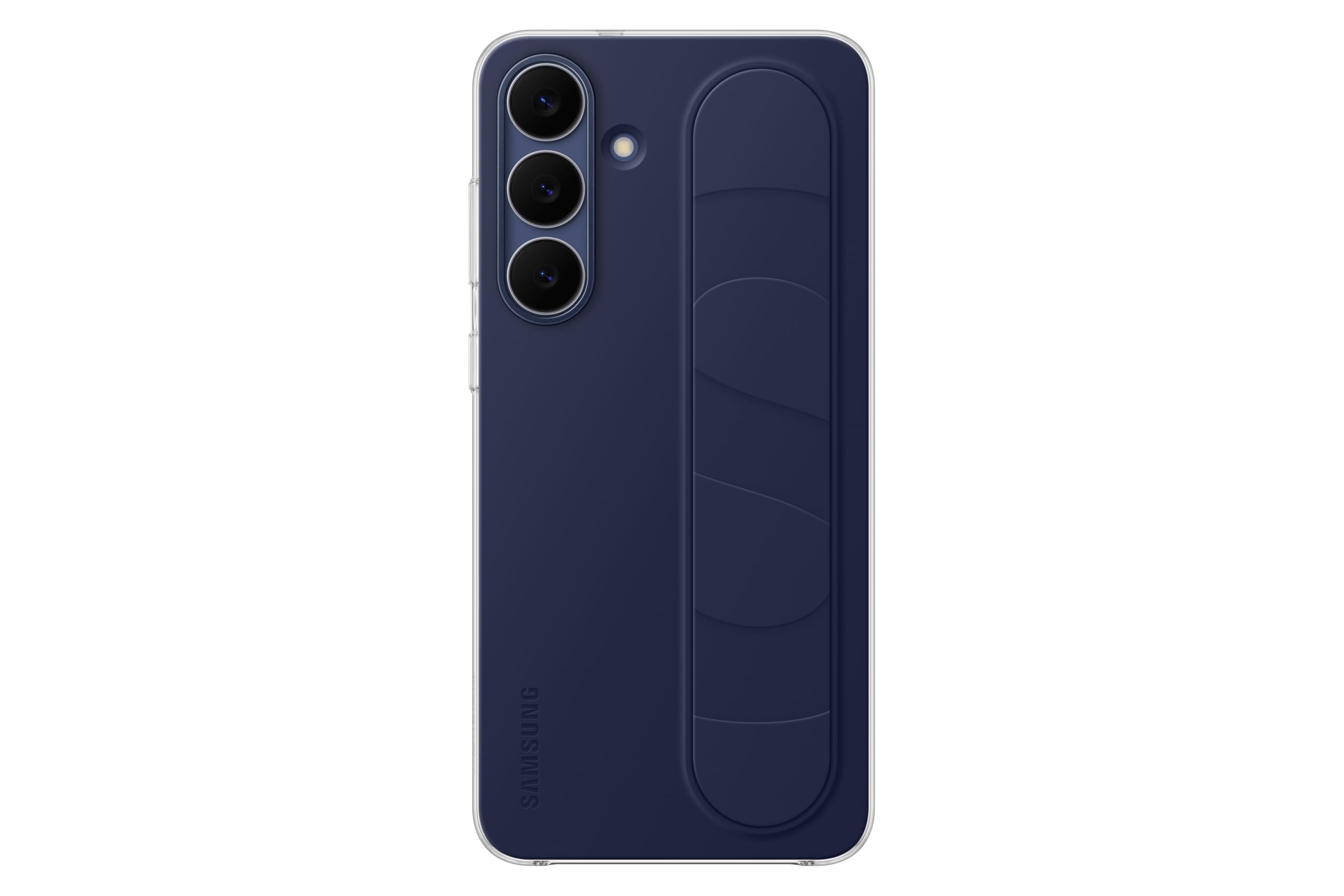 Samsung Standing Grip Case EF-GS731 für Galaxy S25 FE, Smartphone-Cover, Handy-Hülle, Fingerhalterung, Schlankes Design, Dark Blue