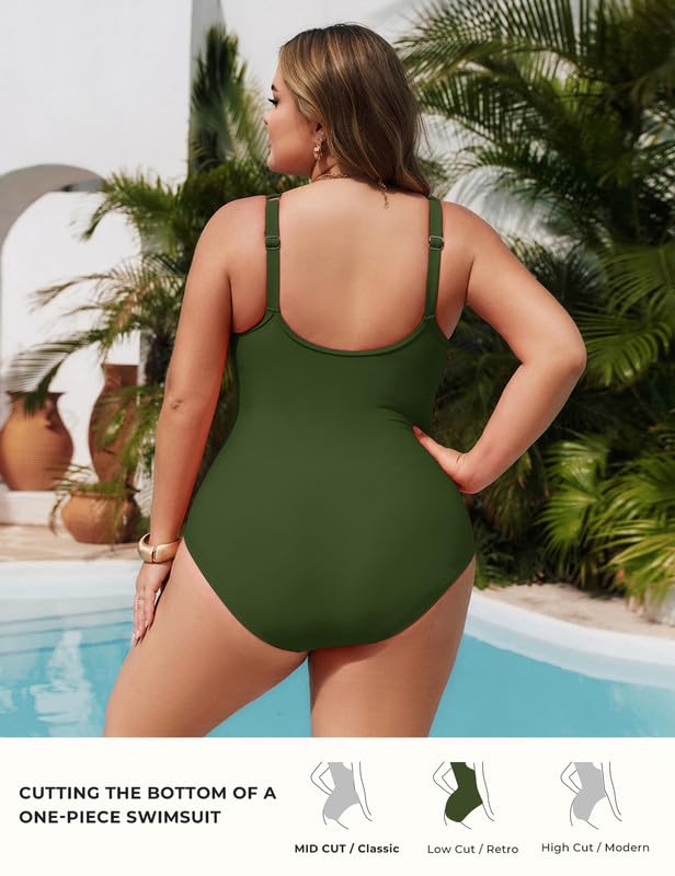 Hanna Nikole Damski strój kąpielowy plus size push up jednoczęściowy strój kąpielowy elegancki strój kąpielowy monokini strój kąpielowy regulowany wygodny strój kąpielowy