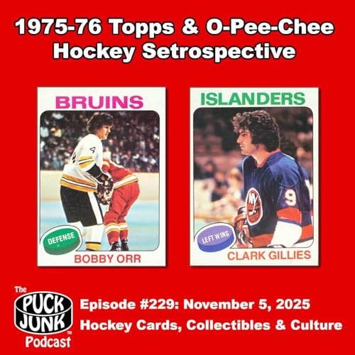 『1975-76 Topps & O-Pee-Chee Hockey Setrospective』のカバーアート