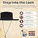 Nicky Bigs Novelties Amish Hat, Bolero Hat, Flat Brim Cowboy Hats, Matador Costume Hats For Men