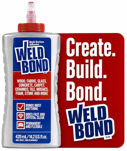 Weldbond Multi-Surface Adhesive That Bonds Most Anything! Wood Glue for