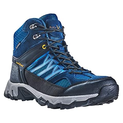 Black Crevice Men's Men's Trekking Shoes HighShoes Cover