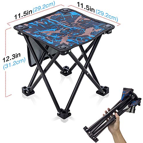 Small Folding Stool Portable Mini Step Slacker Seat Stool Camping Folding Chairs Outdoor