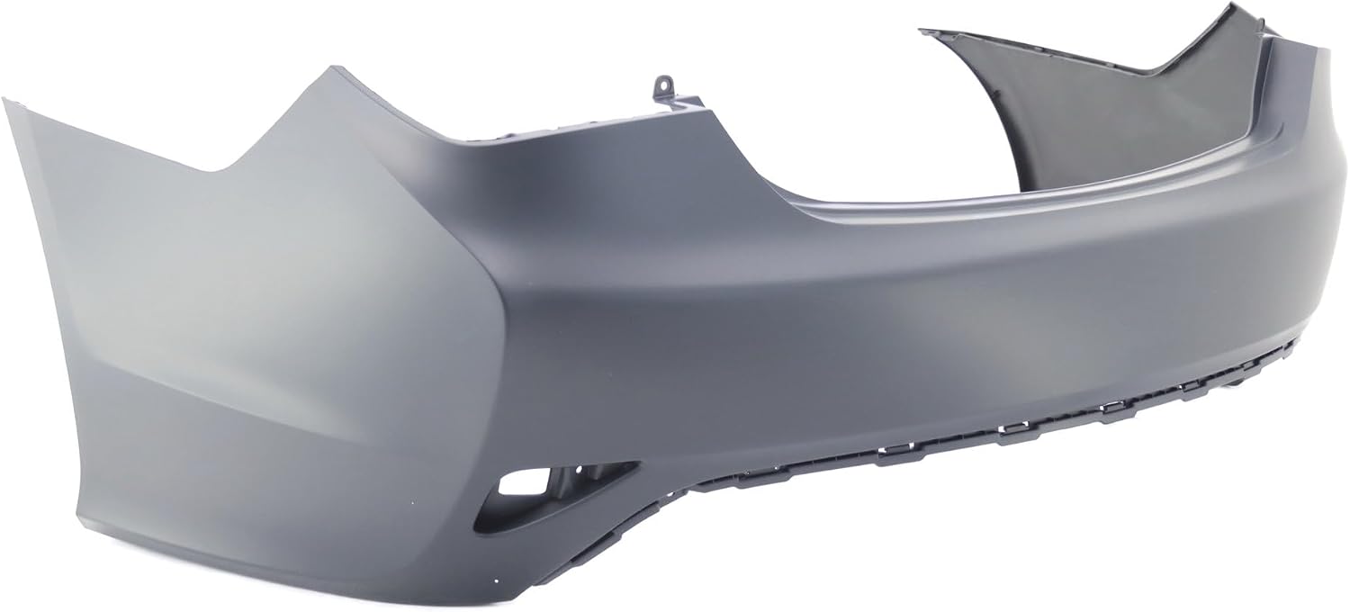 FitParts Compatible With Rear Bumper Cover 2014 Hyundai Sonata Sedan HY1100200 GLS Limited SE. Ready to paint. 866113Q700