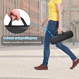 RAIACE Twarda obudowa kompatybilna z płytą Dyson Airstrait, podróżna torba do przechowywania. (sprzedawane tylko etui) - Czarna