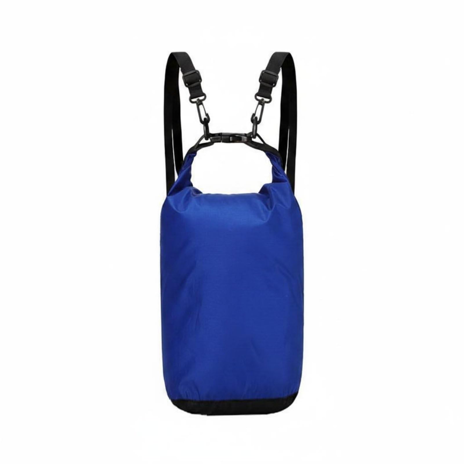 HEAVENGLOW Portable Roll Roll-Top Waterproof Bag Lightweight Waterproof Backpack Bag Long-Lasting Waterproof Backpack Sack Foldable for Rafting, Swimming, Diving, Hiking, Royal Blue, 30L-picture-27