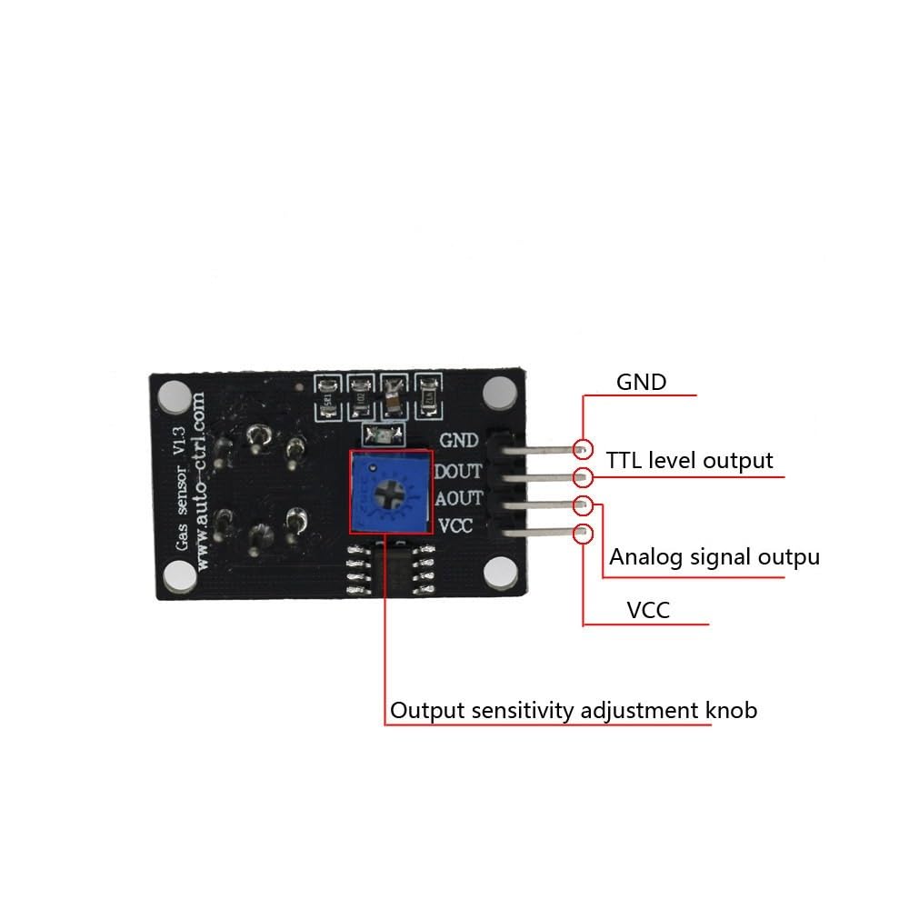 MQ139 MQ138 MQ137 MQ136 MQ135 Sensor H2S Módulo de Gas Detección de amoníaco Freón R134A MQ-139 MQ-138 MQ-137 MQ-136 MQ-135 | MQ136