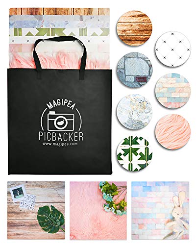 Photo Backdrop Boards for Flat Lay & Food Photography. Realistic Looking, Durable, Waterproof
