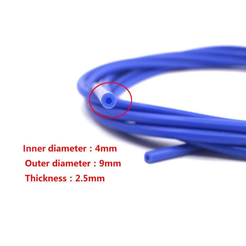 Azul Tubo de Aire/Vacío PU/Tubo 5mm ID x 8mm OD Espesor de Pared 1.5MM Transportar Aire, líquido, Aceite 100 Metros