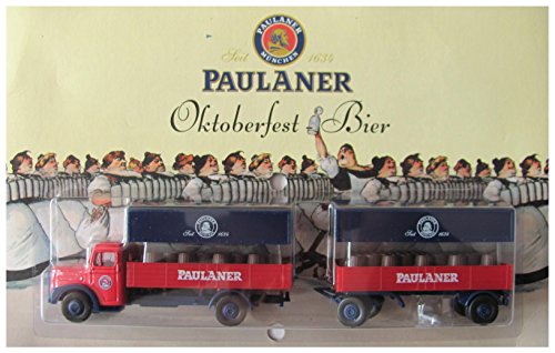 Preisvergleich Produktbild Paulaner Brauerei Nr.08 - Oktoberfest-Bier - Man F8 LH - Hängerzug Oldie