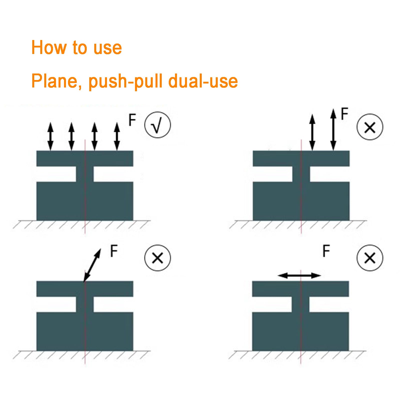 Misuratore di Forza Digitale, con Sensore Esterno, Misuratore di Tensione Dinamometrico Push-Pull, con modalità in Tempo Reale/Picco, Uscita Dati, Ricaricabile