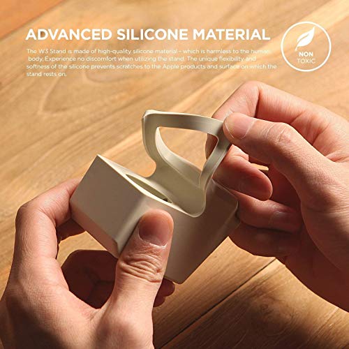 elago W3 Apple Watch Standaard Laadstation Houder Compatibel met Apple Watch Series 8,SE2 (2022),7,6,SE,5,4,3,2,1 / 45mm… - Image 7