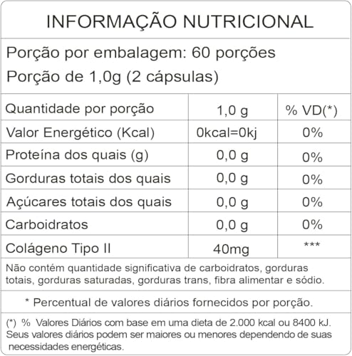 Colágeno Tipo 2 Saúde das Articulações 120 Cáps Prime Ervas
