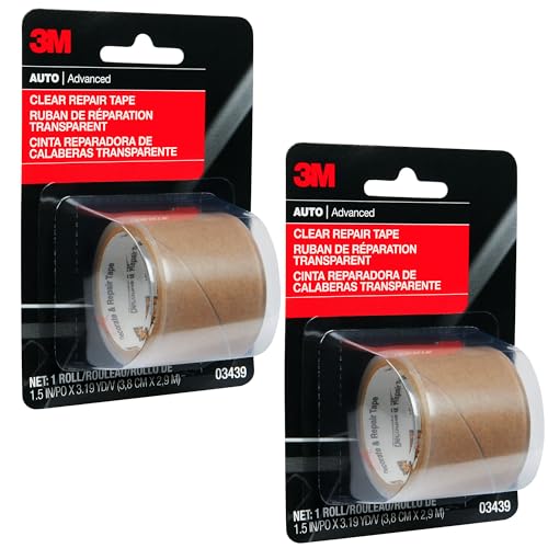 Image of 3M Clear Repair Tape, 03439, 1-1 /2 in x 115 in, 2-Pack