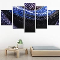 SIGNWIN 5 Panel Canvas Wall Art Coiling Around for Home Decorations Ready to Hang - 60