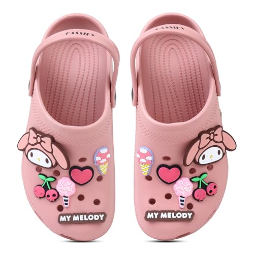 CASSIEY Women's Slip-On EVA Clogs Pink- 4 UK