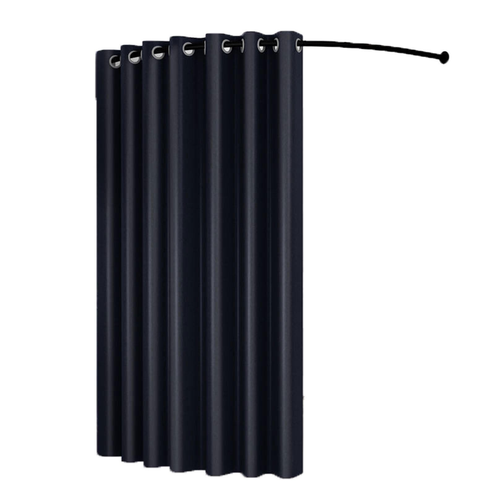 Cabine d'essayage portable 100cm, le vestiaire mobile idéal pour les bureaux et boutiques