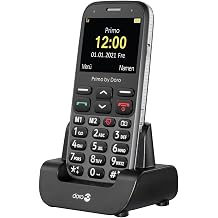 Doro Primo 368 5.84cm 2.3" 92g Black Graphite Senior Phone