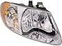 Headlight Head Light Lamp Passenger Side Replacement for 2001-2007 Dodge Caravan Chrysler Town & Country Voyager (113' Wheelbase) CH2503129 4857700AC