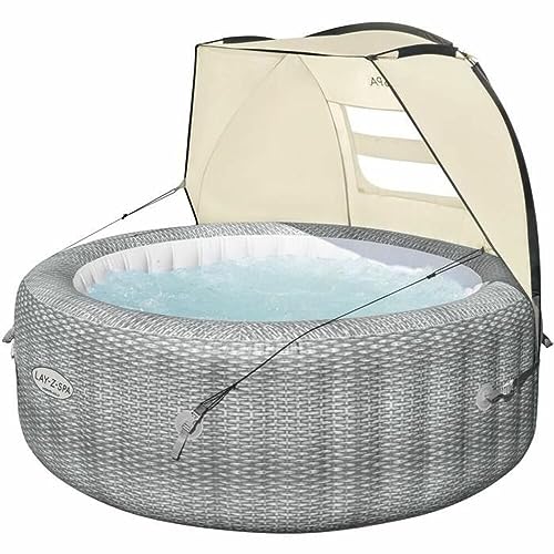 Bestway Lay-Z-Spa - Cubierta Para Piscina Y Accesorios, Color Beige