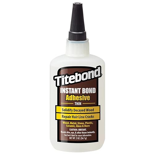 Titebond Adhesivo de madera de unión instantánea viscosidad fina