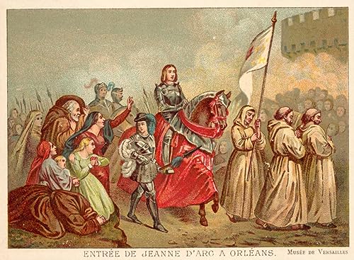 Tableaux Toile Jeanne d'Arc par Henry Scheffer - Peinture Décorative