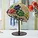 Colaxi Flower Crochet Beanie Lightweight Elegant Cutout Floral Hat for Summer Beach, Khaki