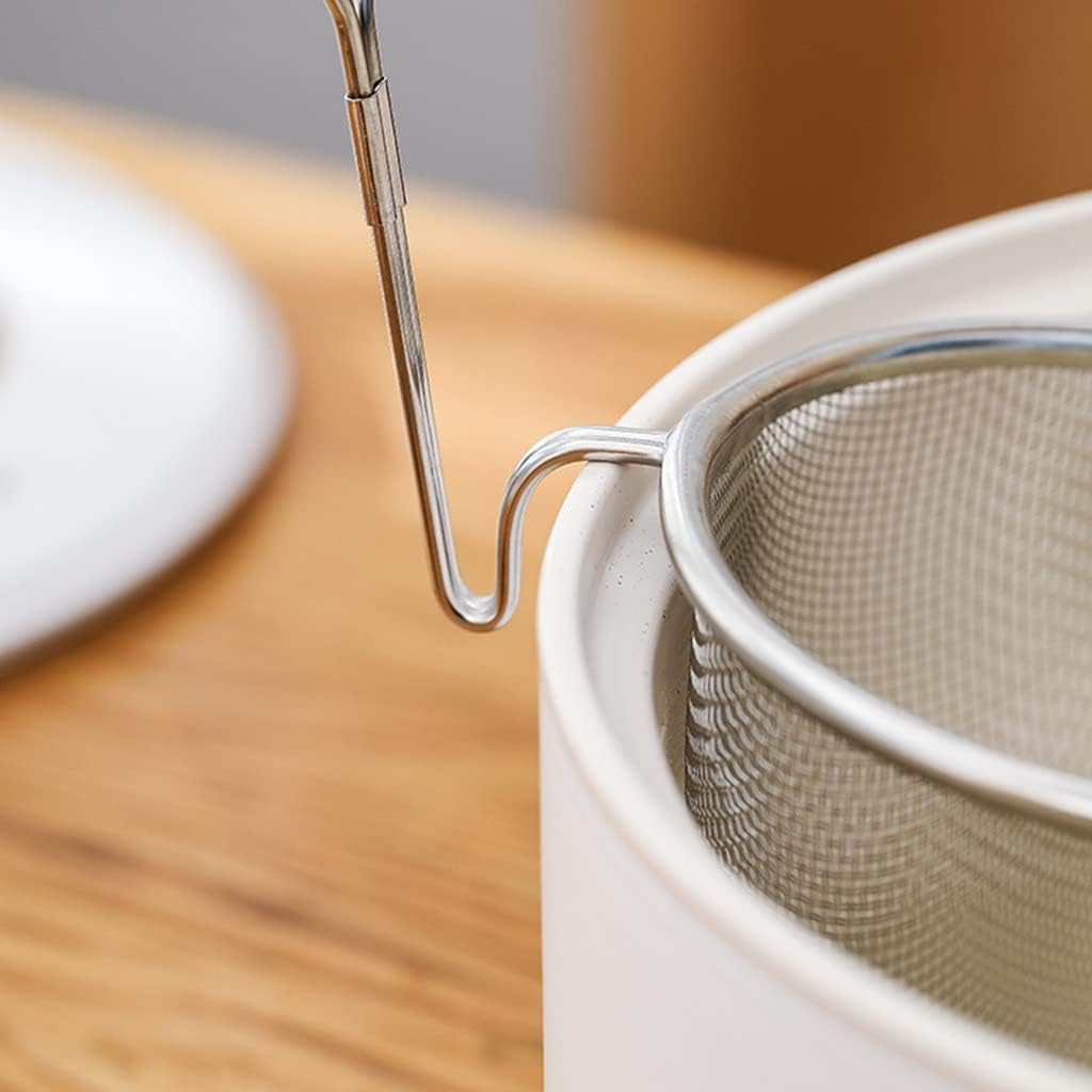 Stainless Steel French Fries Fried Filter Spoon Hot Pot Colander Strainer Oval Skimmer Food Sieve