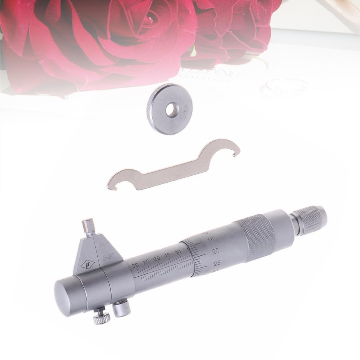 High Precision Metric Caliper Dual-use Scale Screw Micrometer for Internal Diameter Measurement