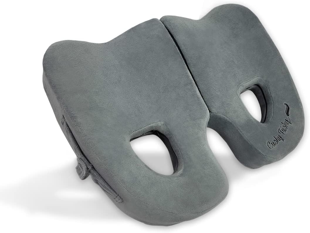 Cushy Tushy Premium Foldable Piriformis Cushion Piriformis Pain and Sciatic Pain