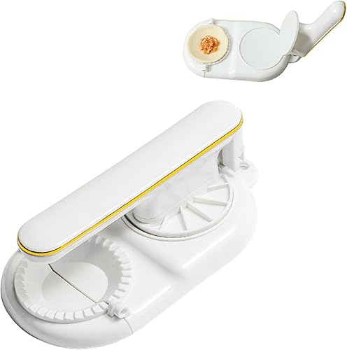 Prensa para hacer albóndigas 2 en 1, molde multifuncional para albóndigas, molde de prensa de masa Pierogi, prensa para hacer empanadas, pasteles de